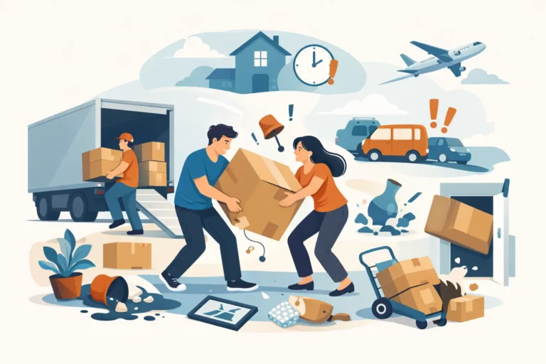 10 Top Mistakes on Moving Day to Avoid