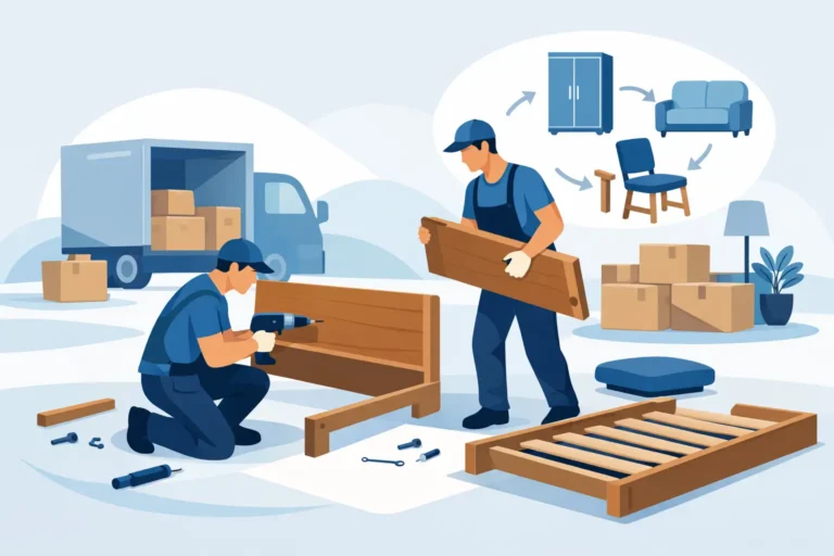 Do Removals Companies Dismantle Furniture?