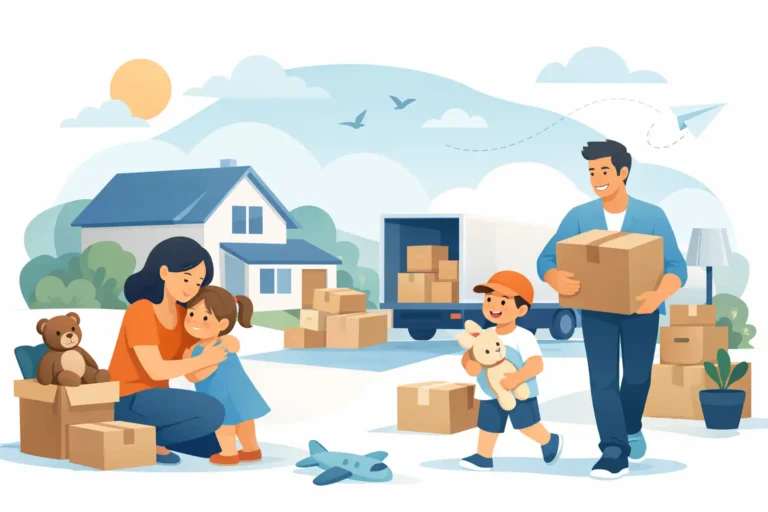 How to Move House With Children Calmly