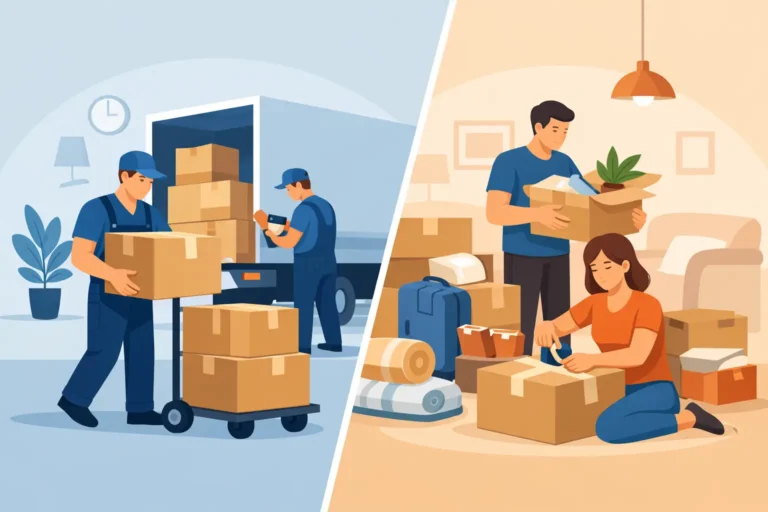Packing Service vs Self Packing