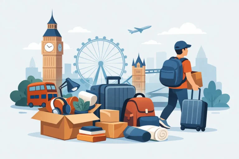 Student Moving Essentials List for London