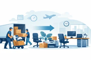 How to Move Office Equipment Without Delays