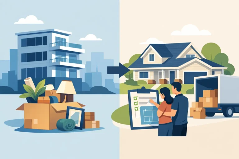 Moving from Flat to House: What to Plan First